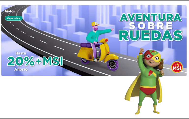 Aprovecha las ofertas en motocicletas de Bodega Aurrera. Fuente: Bodega Aurrera