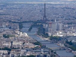 El Sena recibirá el maratón de natación el próximo verano y las pruebas de natación del triatlón olímpico y paralímpico.  AP / C. Ena