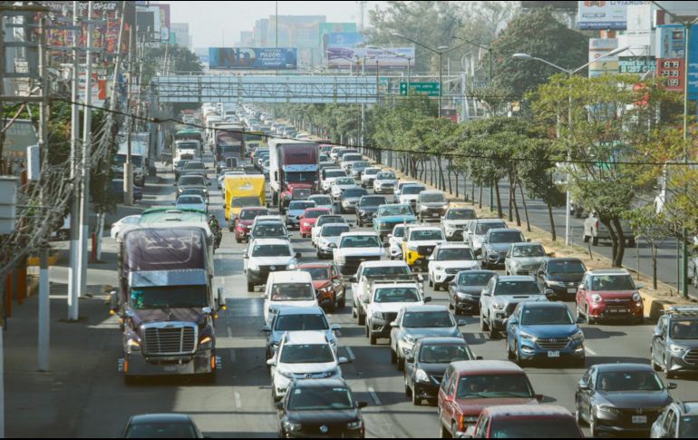 El caos vial y los accidentes son el factor común en la avenida López Mateos. EL INFORMADOR/Archivo