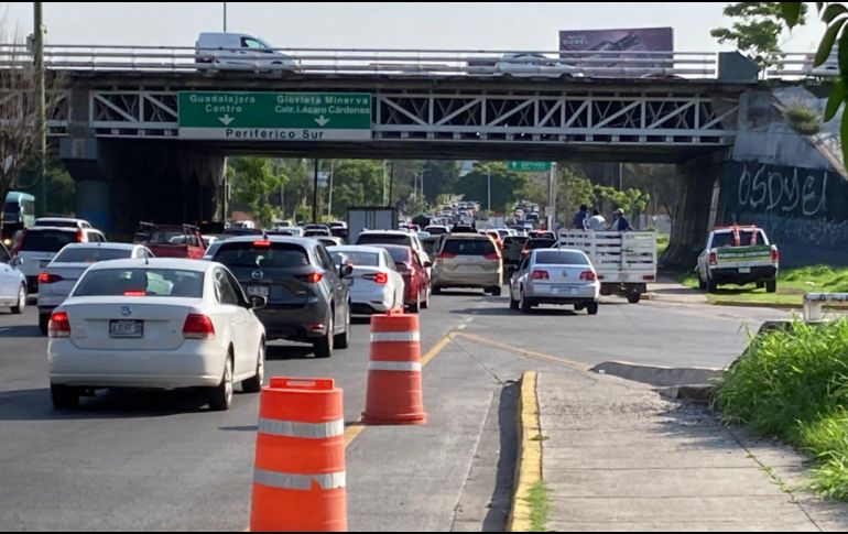 Módulo de vigilancia para el transporte público en López Mateos y Periférico Sur; en este mismo punto se instalará un Módulo Ocelote a partir de noviembre. EL INFORMADOR/ H. Escamilla