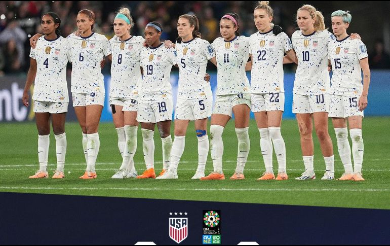 Estados Unidos regresa a casa cargando una derrota histórica. TWITTER/ U.S. Women's National Soccer Team