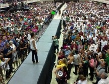 Claudia Sheinbaum reconoció que en lugares como Ciudad Obregón se tiene que fortalecer el crecimiento de la industria, siempre y cuando traiga beneficios para los trabajadores como un mejor salario y trabajo digno. CORTESÍA