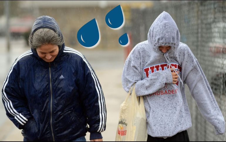 Diferentes fenómenos naturales provocarán lluvias en gran parte del territorio nacional, aunque no de la misma intensidad. AFP / ARCHIVO