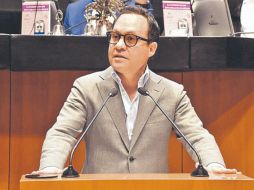 Clemente Castañeda ha defendido con tesón y orgullo los intereses de Jalisco desde su curul en el Senado. CORTESÍA