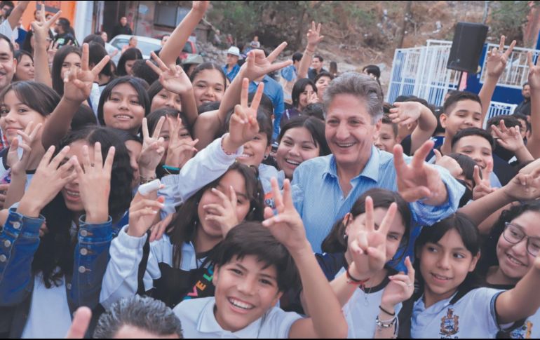 Los niños son el eje central de las acciones del Gobierno en Zapopan. CORTESÍA