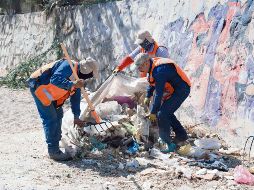 La limpieza de canales se hizo de forma preventiva en el municipio para prevenir inundaciones. CORTESÍA