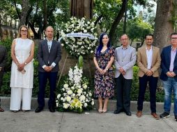 Luego de la reunión de funcionarios municipales, académicos y líderes sociales presentaron al municipio agenda para difundir y honrar de forma permanente al Benemérito fundador de instituciones como la UdeG y los Hospitales Civiles. EL INFORMADOR / J. Velazco