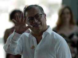 El Presidente de México declaró que mantendrá su visita a Colombia el 8 y 9 de septiembre aunque el país afronta el mayor escándalo político de los últimos tiempos por el supuesto enriquecimiento ilícito de Gustavo Petro.  EFE / A. Lacerda