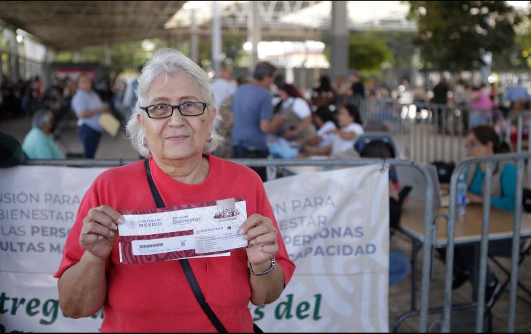 La Pensión del Bienestar otorga una cuota bimestral a las personas de 65 años en adelante. EL INFORMADOR / ARCHIVO
