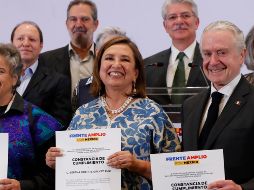 Xóchitl Gálvez lidera lista del Frente Va por México