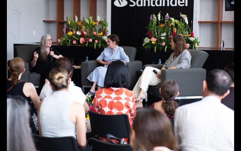 María Pagés, Ana María García y Marisa Lazo. GENTE BIEN JALISCO/ Claudio Jimeno
