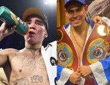Óscar Valdez y “Vaquero” Navarrete se disputarán el Cetro mundial súper pluma de la Organización Mundial de Boxeo. ESPECIAL Twitter/ @EmanuelNarrete y @oscarvaldez56