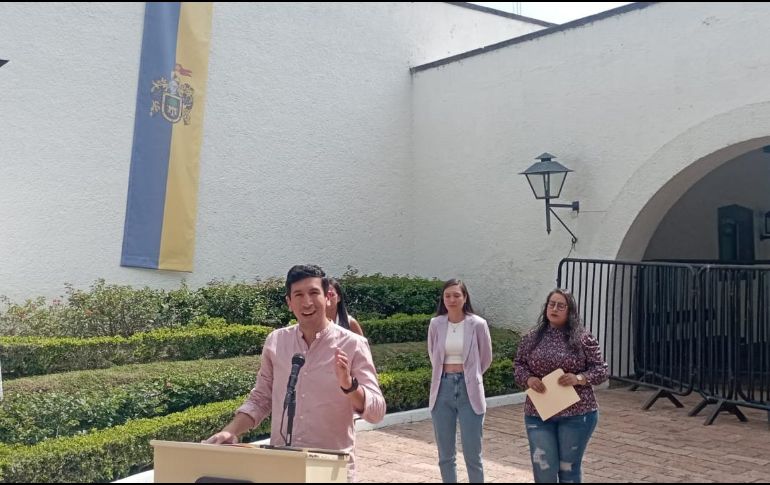 Pedro Kumamoto explicó que hay 168.9 millones de pesos en las cuentas bancarias del Fondo Verde, de los cuales solamente 26.4 millones han sido para para dos proyectos. EL INFORMADOR / I. Martínez