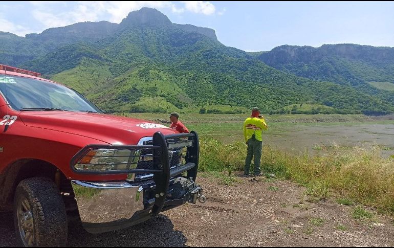 En la búsqueda laboran elementos de la Unidad Estatal de Protección Civil y Bomberos. CORTESÍA/ PC JALISCO