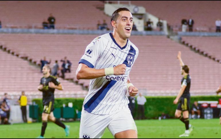 Funes Mori aprovechó un rebote del arquero para completar la voltereta a favor de Monterrey, que es el único equipo de la Liga MX que queda en competencia en la Leagues Cup. ESPECIAL/Rayados