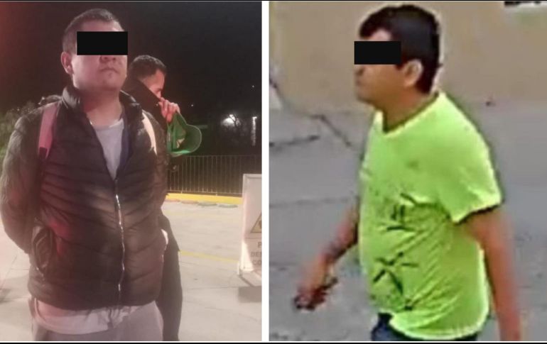 El hombre, identificado como Miguel 