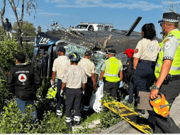 Presuntamente, el conductor se quedó dormido. ESPECIAL