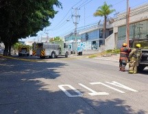 En total fueron desalojadas de 10 a 15 personas de la empresa donde ocurrió la fuga. CORTESÍA
