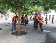 En lo que va de 2023, 2 mil 814 infractores realizaron trabajo comunitario en favor de la ciudad. CORTESÍA / Gobierno de Guadalajara