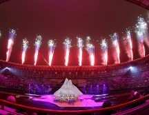 Siguen los preparativos para la ceremonia de inauguración de los Juegos Panamericanos. ESPECIAL/@santiago2023
