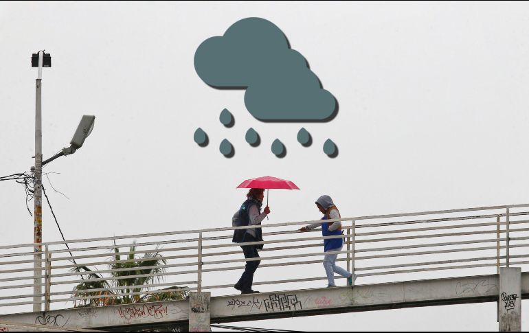 Las lluvias podrían acompañadas de descargas eléctricas, rachas fuertes de viento y posible caída de granizo. EL INFORMADOR / ARCHIVO