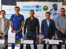 Fue en Tepatitlán de Morelos que se dieron a conocer los detalles sobre la carrera atlética. ESPECIAL/Comude Guadalajara