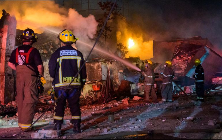 Hasta el momento se desconocen los motivos de la explosión. AFP