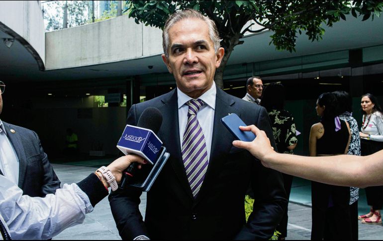 Mancera argumenta omisiones de parte del Frente. EL UNIVERSAL