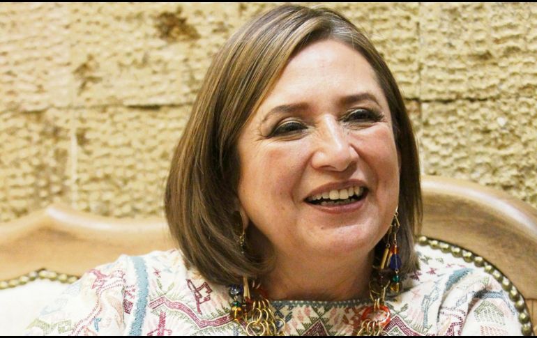 La contendiente Xóchitl Gálvez, fue quien obtuvo un mayor número de simpatías, al conseguir un 38.3%. EL INFORMADOR