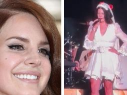 Lana del Rey en el recinto Foro Sol de la Ciudad de México. ESPECIAL/ AFP/ TWITTER/ ARCHIVO