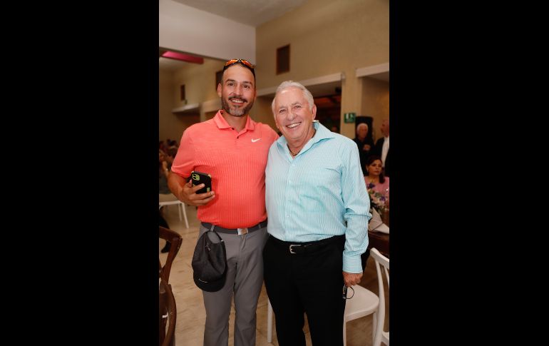 Oscar Gómez y Gilberto Colin. GENTE BIEN JALISCO/ Claudio Jimeno
