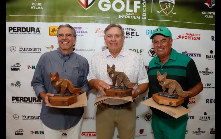 Carlos Moro Del Real, Jaime Velasco y José Luis Murillo Barba. GENTE BIEN JALISCO/ Claudio Jimeno
