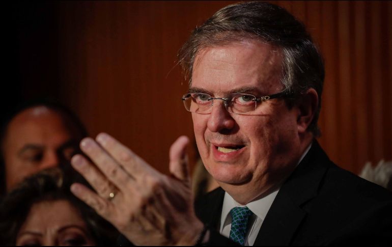 Marcelo Ebrard acusó a su partido de intervenir en la contienda interna, de cara a las elecciones de 2024. SUN / ARCHIVO