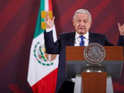 López Obrador dijo en Palacio Nacional que: 