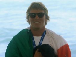 Alan Cleland Jr es nacido en Colima y su padre le inculcó desde muy pequeño la disciplina del sufr. AFP / ARCHIVO