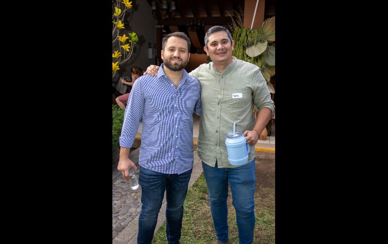 Miguel Hernández y Diego Villalvazo. GENTE BIEN JALISCO/ Christian Pérez