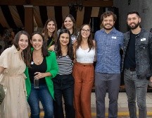 Sofía Hernández, Paola Valdivia, Fany Hernández, Zaira Gandarilla, Karina Reyes, Karen Ibarra, Luis Vanegas y Rodrigo Guerrero. GENTE BIEN JALISCO/ Christian Pérez