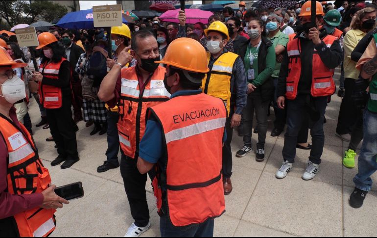 El simulacro nacional se realizará el próximo martes 19 de septiembre a las 11:00 horas del Centro de México. EL INFORMADOR/ARCHIVO.