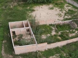 El video habría sido grabado en esta finca ubicada en la colonia Orilla del Agua en Lagos de Moreno. ESPECIAL/Fiscalía del Estado de Jalisco
