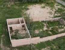 El video habría sido grabado en esta finca ubicada en la colonia Orilla del Agua en Lagos de Moreno. ESPECIAL/Fiscalía del Estado de Jalisco