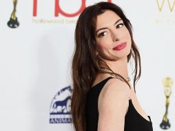 Anne Hathaway se encuentra filmando la cinta “Mother Mary”. AFP