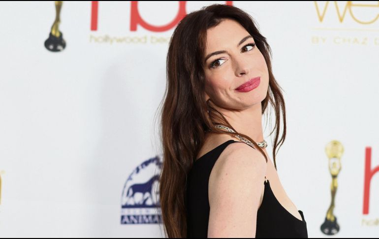 Anne Hathaway se encuentra filmando la cinta “Mother Mary”. AFP