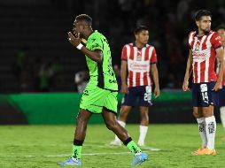 Las Chivas no pudieron alargar su racha de victorias en el torneo Apertura 2023. IMAGO7/J. Zamora