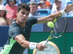 Carlos Alcaraz enfrentará a Hubert Hurkacz y de ganar podría verse las caras en la final ante Novak Djokovic. EFE/M. Lyons
