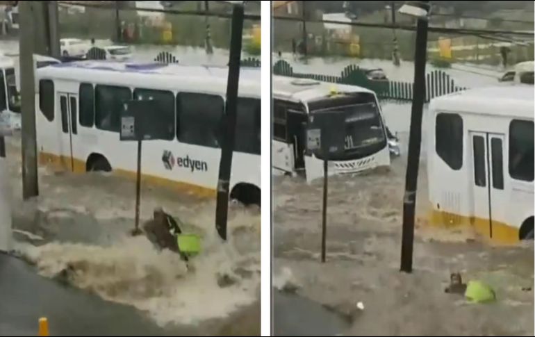 En el noticiero del periodista Ciro Gómez Leyva señalaron que la mujer se reporta en buena condición, sin lesiones. TWITTER 