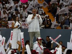 Adán Agusto hizo un llamado para olvidarse de las aspiraciones personales en la política y enfocarse en la unidad del movimiento. EL INFORMADOR/A. Navarro