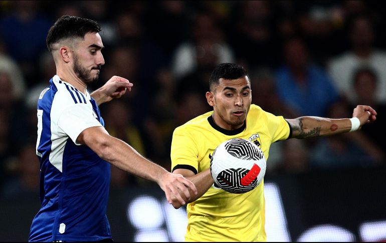 Orbelín Pineda si vio actividad; Rodolfo Pizarro se quedó en la banca. EFE