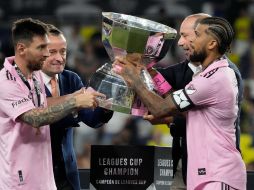 Lionel Messi ganó su primer título en Estados Unidos vistiendo la playera del Inter de Miami. EFE / ARCHIVO