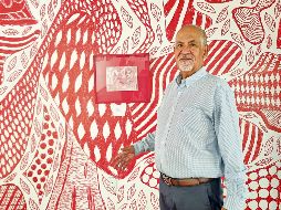 Francisco Dehesa. El pintor se manifiesta a través de sus trazos finos y espontáneos, en donde expresa su inquietud artística de explicar lo inexplicable. EL INFORMADOR/E. Esparza