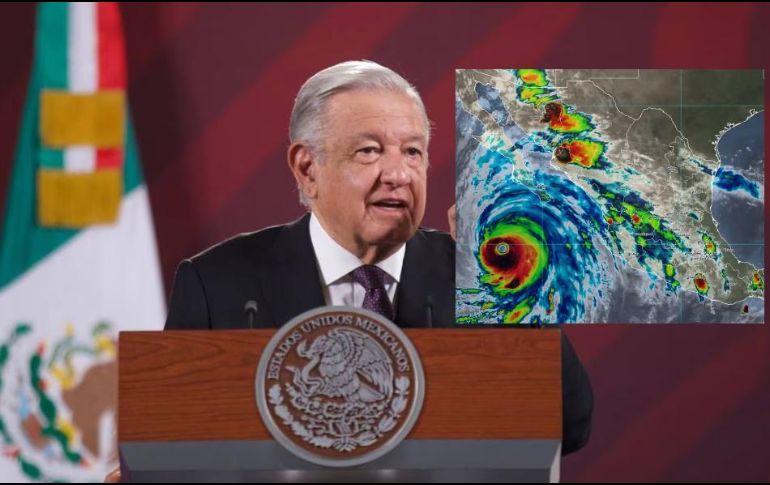 Hilary provocó intensas lluvias a lo largo del fin de semana en las costas del Pacífico, y puso en alerta a las autoridades federales. SUN/ ARCHIVO